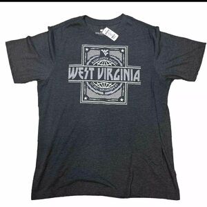 West Virginia Mountaineers Logo, Football T-shirt, WVU Sports Colosseum Shirt